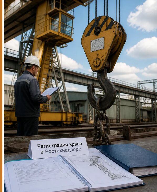 Регистрация крана в Ростехнадзоре в Кулебаках от 15459 р. | Авеста ОТиПБ